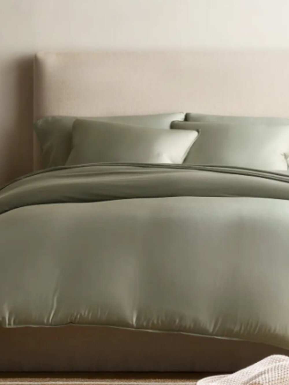 Quince Bamboo Duvet Cover Sage Full/Queen NIB